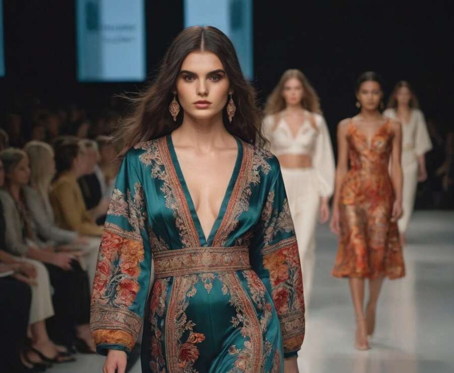 Fashion Week Silk Trends